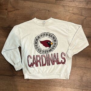 Vintage 90s Arizona cardinals football sweatshirt pullover medium m